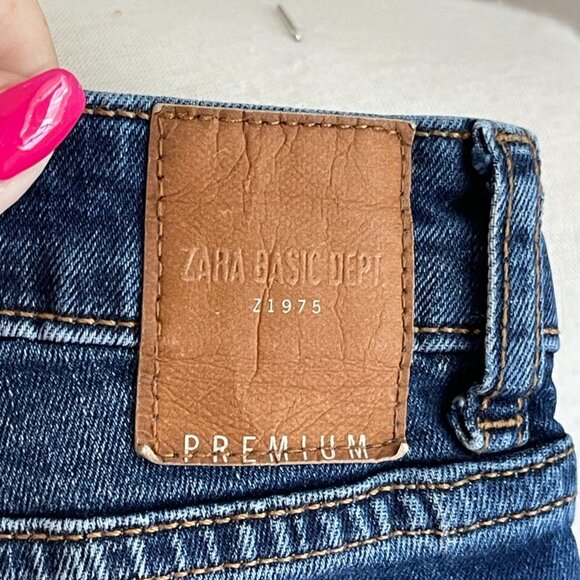 ZARA Basic Women’s Size 4 Z1975 Denim Skinny Jeans, 27” inseam - Picture 6 of 6